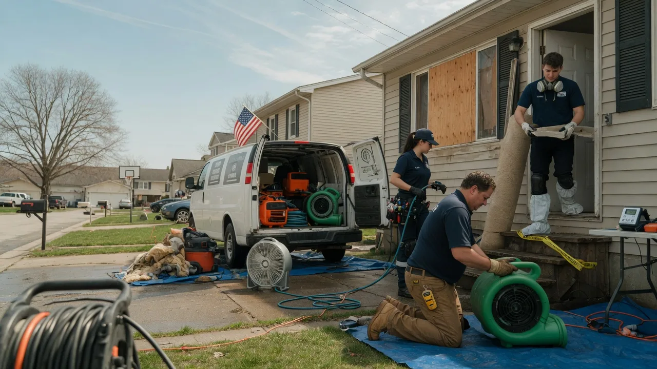 Water Damage Restoration in Valley Springs, AR near me